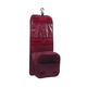 Solid Color Foldable Travel Bag for Toiletries Hanging Toiletry Bag Portable Finishing Cosmetic Bag