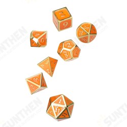 Solid Metal Heavy Dice Set Polyhedral Dices Role Playing Games Dice Gadget RPG Solid Metal Heavy Dice Set Polyhedral Dices Role Playing Games Dice Gadget RPG