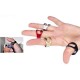 Stainless Steel Finger Ring Ring Shape Beers Bottle Opener for Beers Bar Tool