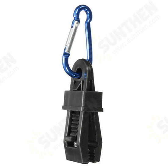 Tent Windproof Securing Clip Hook Buckle Alligator Clip