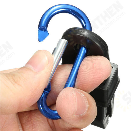 Tent Windproof Securing Clip Hook Buckle Alligator Clip