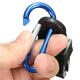 Tent Windproof Securing Clip Hook Buckle Alligator Clip