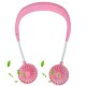 USB Neckband Fan 2nd Aromatherapy Handfree Personal Fan Mini Neck Double Fans Wearable Portable Mini Fan