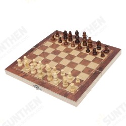 3 In 1 Foldable Chess Set Chess Board Backgammon International Checkers 3 In 1 Foldable Chess Set Chess Board Backgammon International Checkers