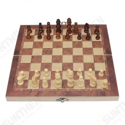 3 In 1 Foldable Chess Set Chess Board Backgammon International Checkers 3 In 1 Foldable Chess Set Chess Board Backgammon International Checkers