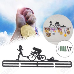 400x158mm Metal Steel Medal Holder Running Sports Competition Medal Shelf Rack 400x158mm Metal Steel Medal Holder Running Sports Competition Medal Shelf Rack