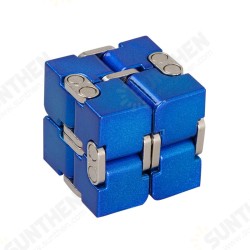 Premium Aluminium Alloy Infinity Cube Deformation Magical Cube Fidget Toys EDC Stress Relief Toy Premium Aluminium Alloy Infinity Cube Deformation Magical Cube Fidget Toys EDC Stress Relief Toy