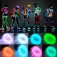 Glow EL Wire Cable LED Neon Halloween Christmas Dance Party DIY Costumes Clothing Luminous Car Light Decoration Clothes Ball Rave 1m/3m/5m