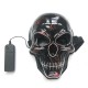 Halloween LED Mask Skull Glowing Mask Cold Light Mask Party EL Mask Light Up Masks Glow In Dark