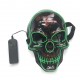 Halloween LED Mask Skull Glowing Mask Cold Light Mask Party EL Mask Light Up Masks Glow In Dark