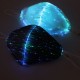 LED Colorful Luminous EL Mask Fiber Fabric Cool Mask Personality Chargeable Dustproof Halloween Glow Party KTV Props