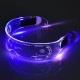 LED Glasses EL Wire Neon Party Luminous LED Glasses Light Up Glasses Rave Costume Party Decor DJ SunGlasses Halloween Decoration