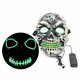 Mask Scary Glow Mask LED Mask for Halloween Mask Party Masks Neon Maske Skeleto Halloween Party Decor