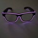 Transparent Lens Glasses Cold Light Luminous LED Luminous Glasses Party Luminous Supplies