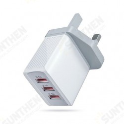 15W QC3.0 3 USB Ports US/EU/UK Plug Fast Charging Charger for Samsung Galaxy S21 Note S20 ultra Huawei Mate40 P50 OnePlus 9 Pro for iPhone 12 Pro Max 15W QC3.0 3 USB Ports US/EU/UK Plug Fast Charging Charger for Samsung Galaxy S21 Note S20 ultra Huawei Mate40 P50 OnePlus 9 Pro for iPhone 12 Pro Max