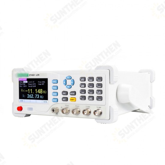 ET45 Series LRC Benchtop Digital Bridge Desktop LCR LCR Tester LCR Meter Capacitance Resistance Impedance Inductance Measure