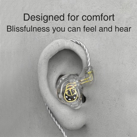 [1BA+1DD] ST2 1DD 1BA HIFI Bass Earbuds In Ear Earphones Monitor Headphones Sport Noise Cancelling Headset for MT1 ST1 CA2 TA1 EDX
