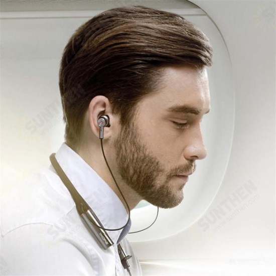 E1004BA ANC Wireless bluetooth Earphone Balanced Armature Dynamic Type-C Quick Charge Neckband from Eco-System