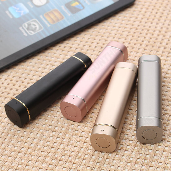 2-in-1 Portable Mini Wireless bluetooth Earphone Headphone With USB Power Bank