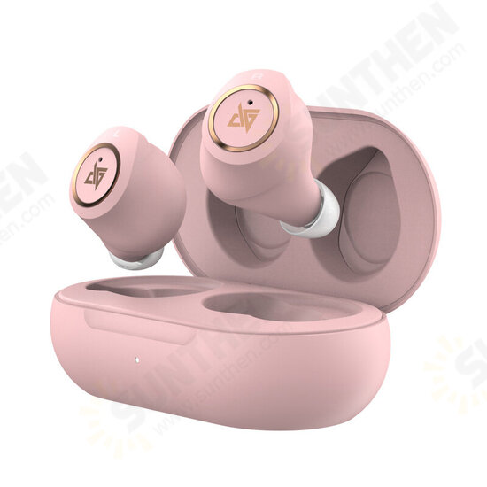 AT200 True Wireless Dual Dynamic bluetooth HIFI Headset Earphone Waterproof Sports In-ear Headphone with Type-C Charging Case