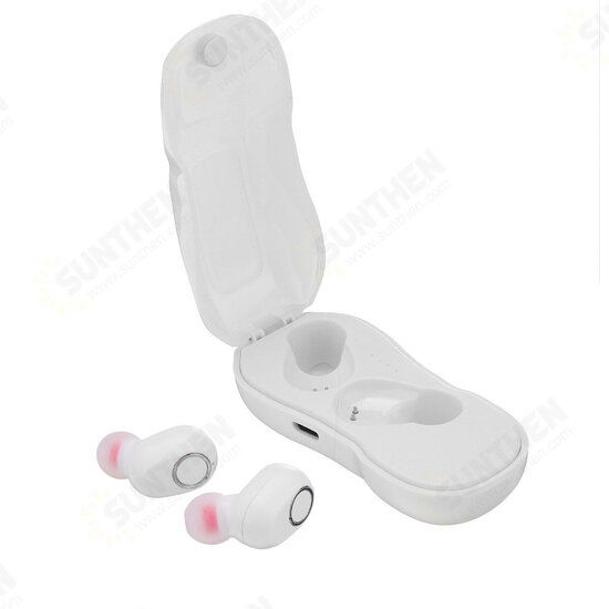 B02 Car Shaped TWS Wireless Stereo Earphones Sport bluetooth In Ear Headphone with Charging Case for Huawei