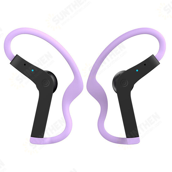 B2 Ultra-light TWS bluetooth 5.0 Butterfly Earphones 12mm Large Driver Noise Reduction Long Endurance Sweatproof Sports Headphones