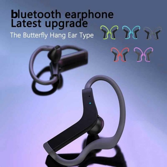 B2 Ultra-light TWS bluetooth 5.0 Butterfly Earphones 12mm Large Driver Noise Reduction Long Endurance Sweatproof Sports Headphones