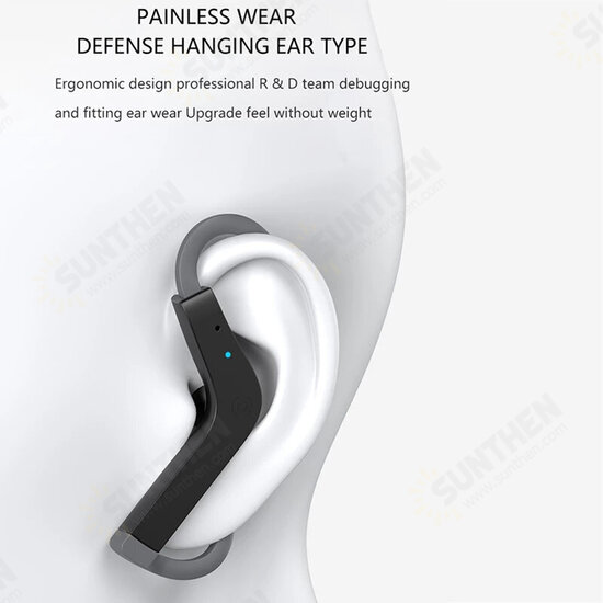 B2 Ultra-light TWS bluetooth 5.0 Butterfly Earphones 12mm Large Driver Noise Reduction Long Endurance Sweatproof Sports Headphones