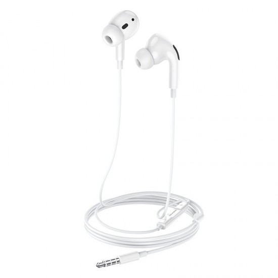 BM30 Pro Earphone 3.5mm Wired Control Earbuds In-ear HiFi Stereo Music Headphone with Mic for iPhone Laptop Computer
