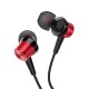 BM52 Wire-controlled Headset Portable In-ear Sports Stereo Hifi Headphones with Mic