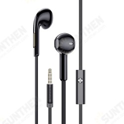 BM55 Wired Earphone 14MM Driver Stereo 3.5MM Ergonomic Comfort Sports Music Half-In-Ear Headphones with Mic BM55 Wired Earphone 14MM Driver Stereo 3.5MM Ergonomic Comfort Sports Music Half-In-Ear Headphones with Mic