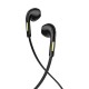 BM55 Wired Earphone 14MM Driver Stereo 3.5MM Ergonomic Comfort Sports Music Half-In-Ear Headphones with Mic