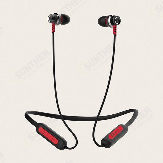 BYZ B1 bluetooth 5.0 Earphones HiFi Bass Neckband Waterproof Sport Earphone Headset with Mic