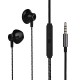 1.2M Wired Headphones 3.5MM Sport Earbuds with Bass Phone Earphone Wire Stereo Headset Mic Music Earphone