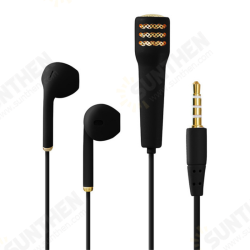1.2m Length 3.5mm Plug Singing Earphone Microphone Practice Singing Artifact Live Broadcast Shocking Sound Wired Earpiece Earbud 1.2m Length 3.5mm Plug Singing Earphone Microphone Practice Singing Artifact Live Broadcast Shocking Sound Wired Earpiece Earbud