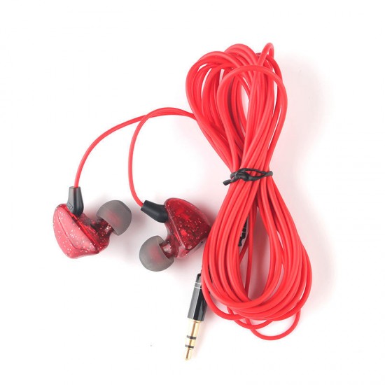 3m Wired Control In-ear Earphone 3.5mm Jack Stereo Music Earbuds Headphone for iPhone Huawei