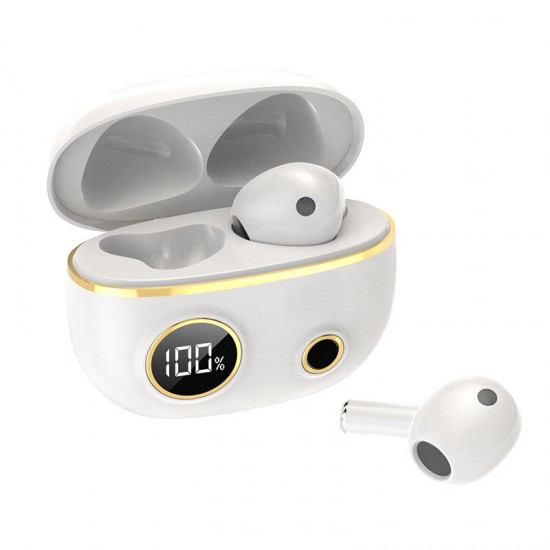 Apro8 TWS bluetooth Wireless Headphones LED Digital Display Mini Sports HiFi D Stereo Sound Headset With Microphone