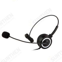 BH69 Call Center 3.5mm/USB Headset Telephone Headphone with Microphone Business Wired Headphones for Computer Laptop PC BH69 Call Center 3.5mm/USB Headset Telephone Headphone with Microphone Business Wired Headphones for Computer Laptop PC