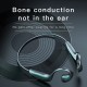 DY1 Bone Conduction HIFI bluetooth 5.0 Earphones Wireless Headphones Noise Cancel Waterproof Sport Headsets With Microphone Earbuds