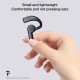 DYY-8 Earhook Wireless bluetooth 5.0 Headphones Bone Conduction Concept Painless Headset Waterproof Hands-free with Mic Single Earphone