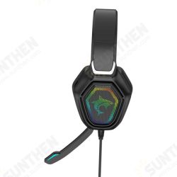 F3 Gaming Headset USB 3.5 Mm RGB LED Light Bass Stereo Wired Headphone With Mic Gamer Headsets for PS4 for PS5 for Xbox Laptop PC F3 Gaming Headset USB 3.5 Mm RGB LED Light Bass Stereo Wired Headphone With Mic Gamer Headsets for PS4 for PS5 for Xbox Laptop PC
