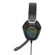 F3 Gaming Headset USB 3.5 Mm RGB LED Light Bass Stereo Wired Headphone With Mic Gamer Headsets for PS4 for PS5 for Xbox Laptop PC