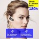 F810 bnluetooth 5.0 Wireless Headset 3D Stereo Noise Reduction Voice Prompt Earphone with Mic