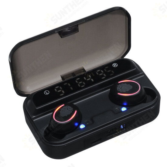 F9-3 bluetooth 5.1 Headset TWS Wireless LED Display Flashlight Waterproof Earphones Mini Earbuds Stereo Sport Headphones F9-3 bluetooth 5.1 Headset TWS Wireless LED Display Flashlight Waterproof Earphones Mini Earbuds Stereo Sport Headphones