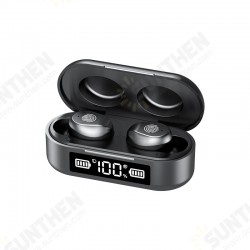 F9-6 TWS bluetooth 5.0 Earphones TWS Earbuds Stereo Headphones with Smart LED Display Mic Deep Bass Mini Case F9-6 TWS bluetooth 5.0 Earphones TWS Earbuds Stereo Headphones with Smart LED Display Mic Deep Bass Mini Case