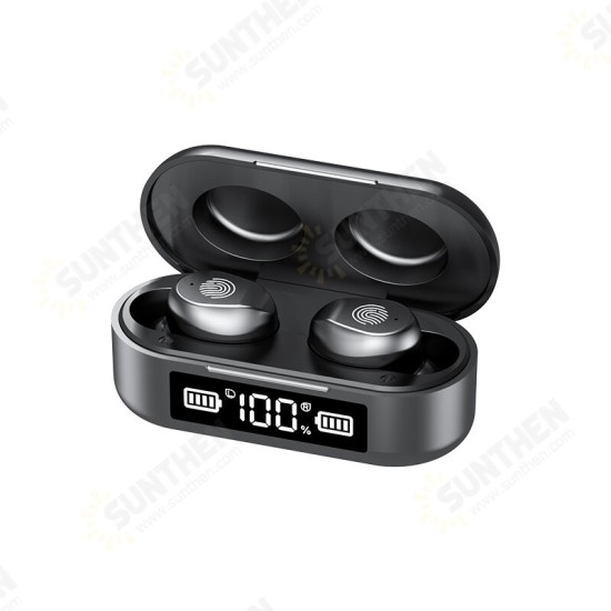 F9-6 TWS bluetooth 5.0 Earphones TWS Earbuds Stereo Headphones with Smart LED Display Mic Deep Bass Mini Case F9-6 TWS bluetooth 5.0 Earphones TWS Earbuds Stereo Headphones with Smart LED Display Mic Deep Bass Mini Case