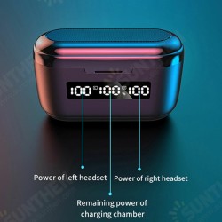 G40 TWS bluetooth 5.1 Earphones Mini Touch Control 9D Hifi Stereo Sports Dual-mic Earbuds With 3500Mah Charging Box G40 TWS bluetooth 5.1 Earphones Mini Touch Control 9D Hifi Stereo Sports Dual-mic Earbuds With 3500Mah Charging Box
