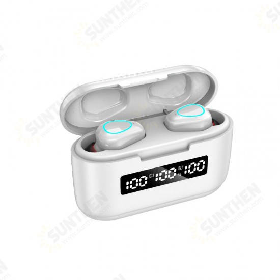 G40 TWS bluetooth 5.1 Earphones Mini Touch Control 9D Hifi Stereo Sports Dual-mic Earbuds With 3500Mah Charging Box G40 TWS bluetooth 5.1 Earphones Mini Touch Control 9D Hifi Stereo Sports Dual-mic Earbuds With 3500Mah Charging Box