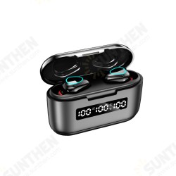 G40 TWS bluetooth 5.1 Earphones Mini Touch Control 9D Hifi Stereo Sports Dual-mic Earbuds With 3500Mah Charging Box G40 TWS bluetooth 5.1 Earphones Mini Touch Control 9D Hifi Stereo Sports Dual-mic Earbuds With 3500Mah Charging Box