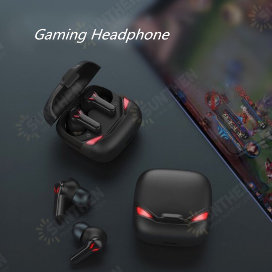 GM18 TWS bluetooth Gaming Earphones Low Latency Headsets HiFi Bass Touch Control Headphones with Mic